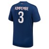 Maillot de Supporter Paris Saint-Germain Presnel Kimpembe 3 Domicile 2024-25 Pour Homme